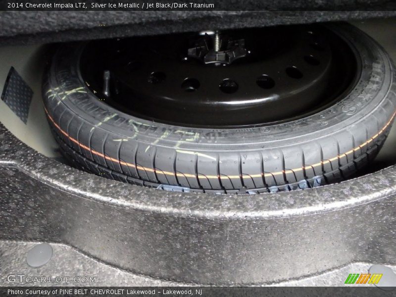 Silver Ice Metallic / Jet Black/Dark Titanium 2014 Chevrolet Impala LTZ