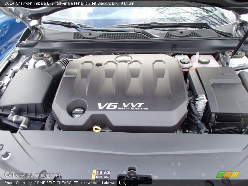 Silver Ice Metallic / Jet Black/Dark Titanium 2014 Chevrolet Impala LTZ