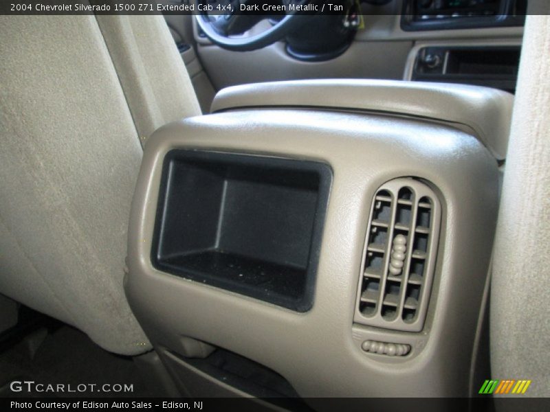 Dark Green Metallic / Tan 2004 Chevrolet Silverado 1500 Z71 Extended Cab 4x4