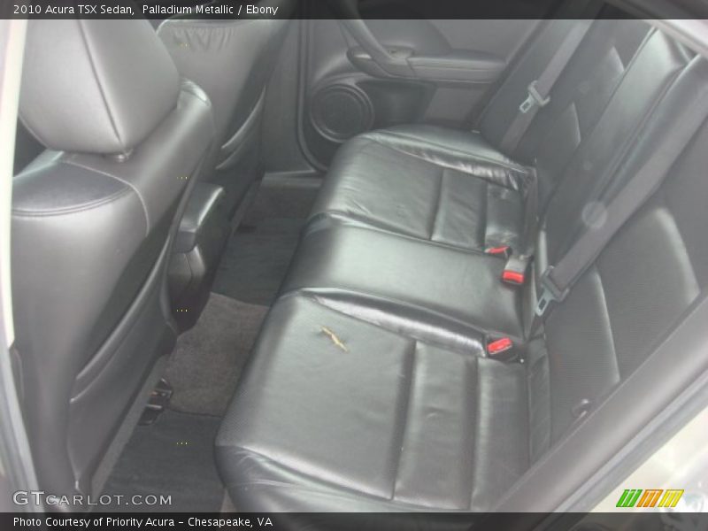 Palladium Metallic / Ebony 2010 Acura TSX Sedan