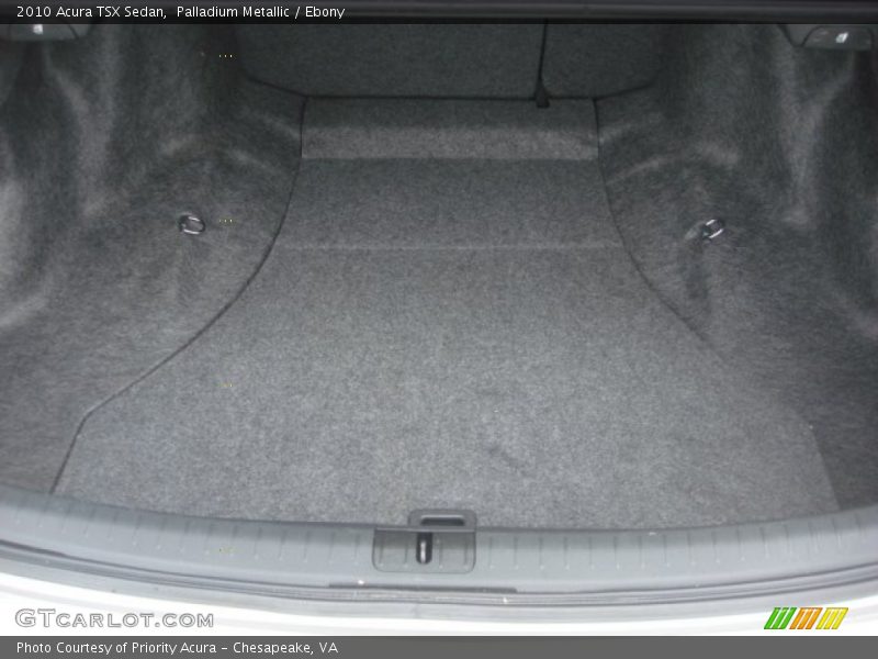 Palladium Metallic / Ebony 2010 Acura TSX Sedan