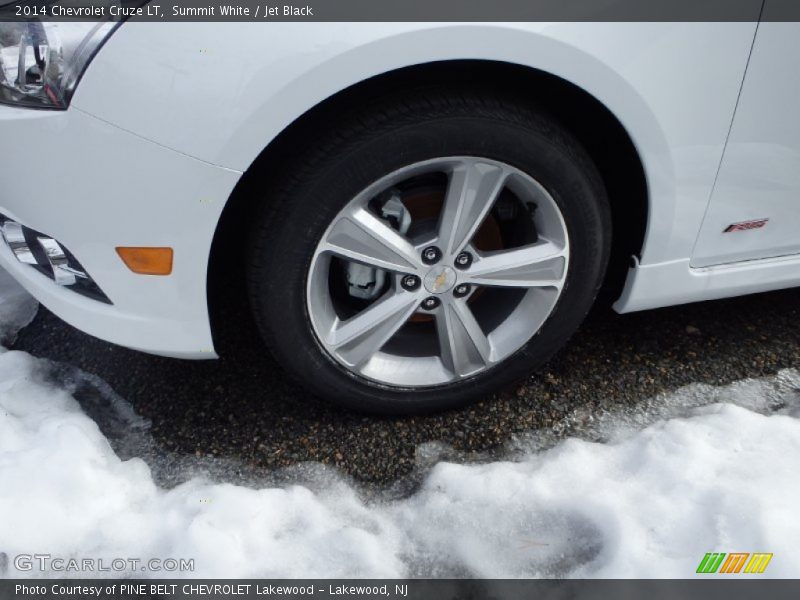 Summit White / Jet Black 2014 Chevrolet Cruze LT