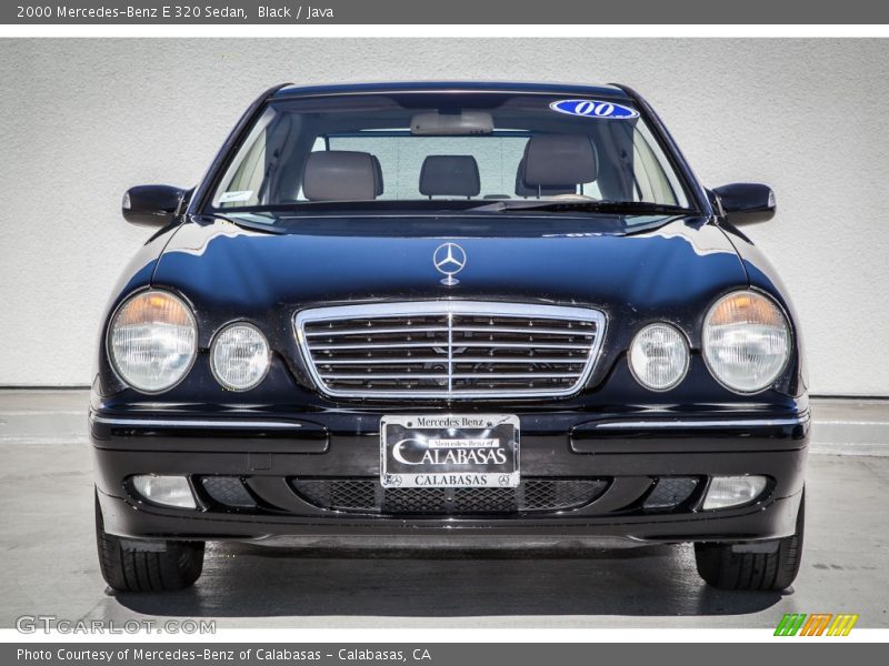 Black / Java 2000 Mercedes-Benz E 320 Sedan