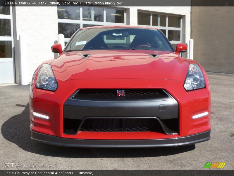  2014 GT-R Black Edition Solid Red