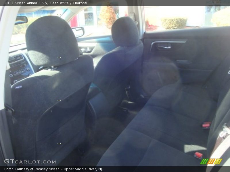 Pearl White / Charcoal 2013 Nissan Altima 2.5 S