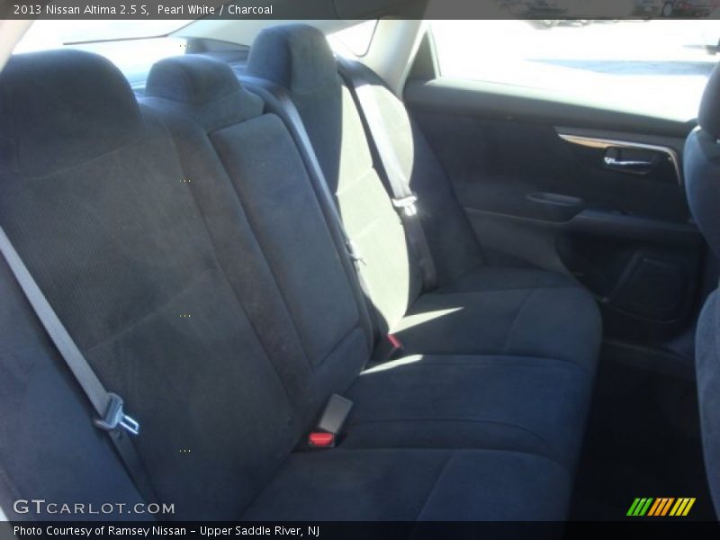 Pearl White / Charcoal 2013 Nissan Altima 2.5 S