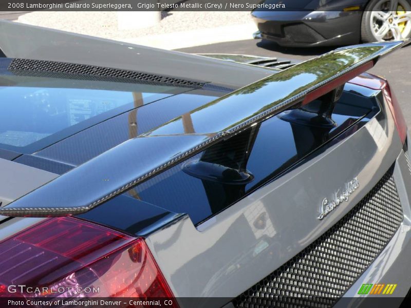 Grigio Telesto Metallic (Grey) / Nero Superleggera 2008 Lamborghini Gallardo Superleggera