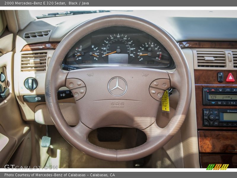 Black / Java 2000 Mercedes-Benz E 320 Sedan