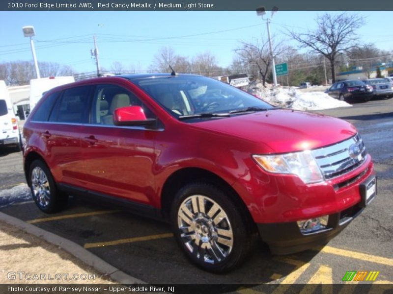 Front 3/4 View of 2010 Edge Limited AWD