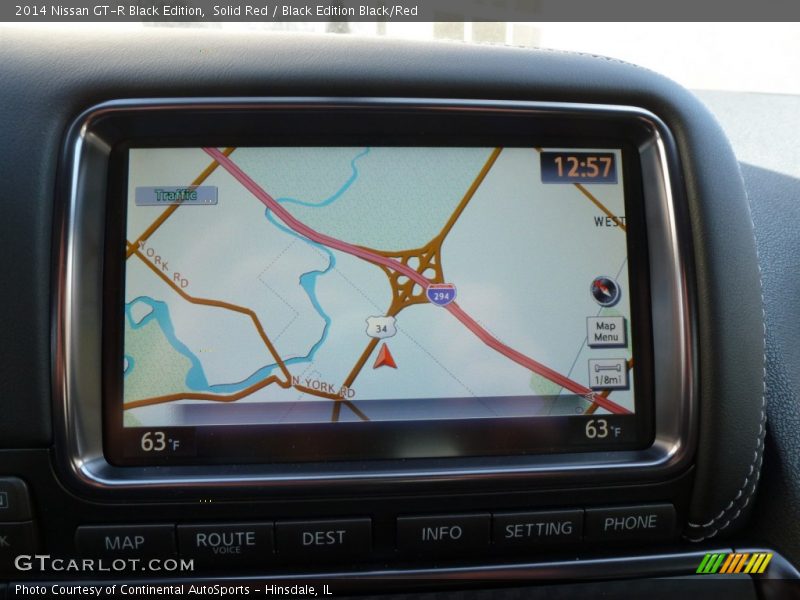 Navigation of 2014 GT-R Black Edition