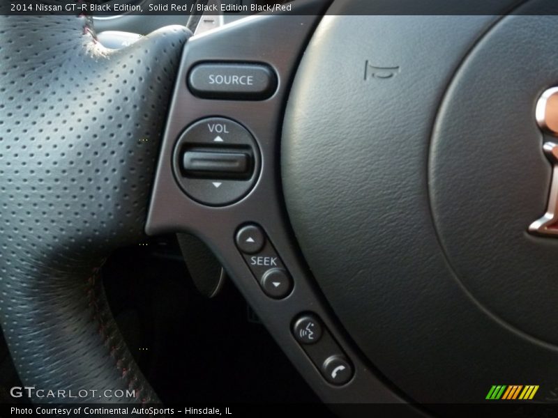 Controls of 2014 GT-R Black Edition