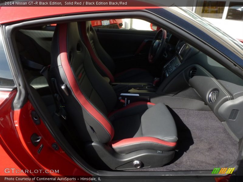 Solid Red / Black Edition Black/Red 2014 Nissan GT-R Black Edition