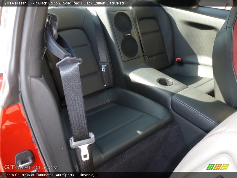 Rear Seat of 2014 GT-R Black Edition