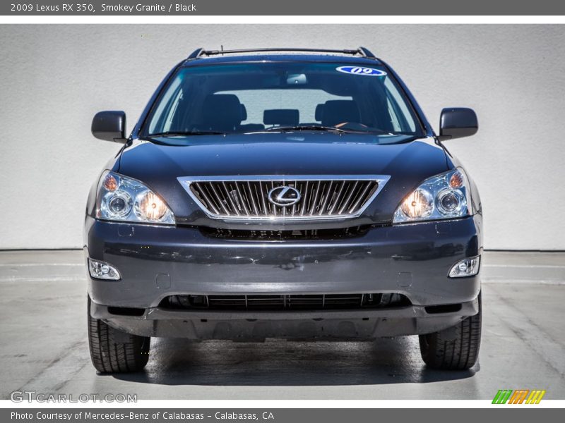 Smokey Granite / Black 2009 Lexus RX 350