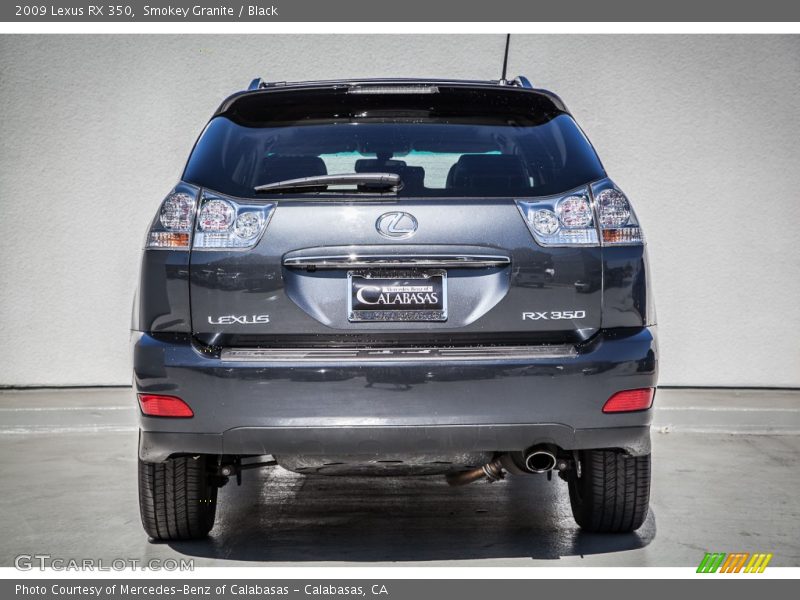 Smokey Granite / Black 2009 Lexus RX 350