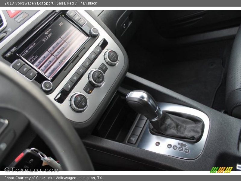 Salsa Red / Titan Black 2013 Volkswagen Eos Sport