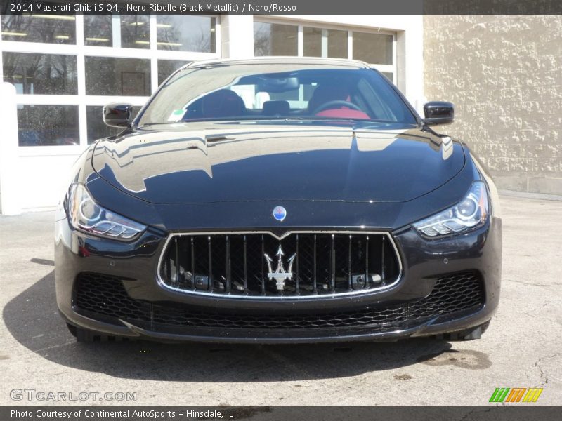 Nero Ribelle (Black Metallic) / Nero/Rosso 2014 Maserati Ghibli S Q4