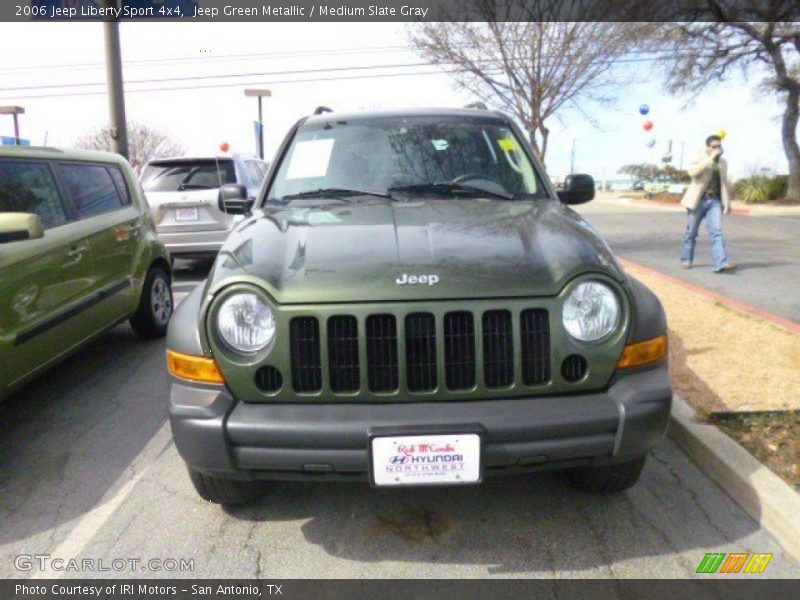 Jeep Green Metallic / Medium Slate Gray 2006 Jeep Liberty Sport 4x4