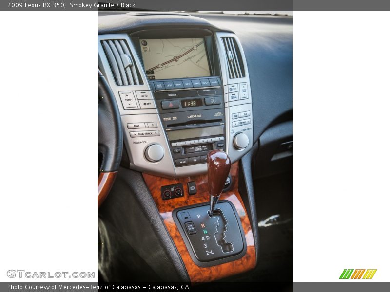 Controls of 2009 RX 350
