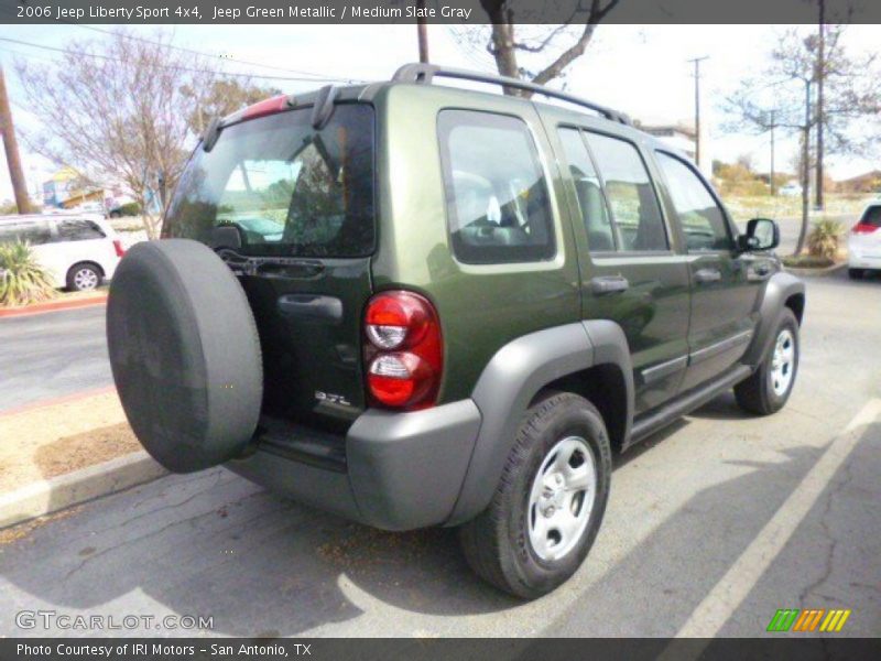 Jeep Green Metallic / Medium Slate Gray 2006 Jeep Liberty Sport 4x4