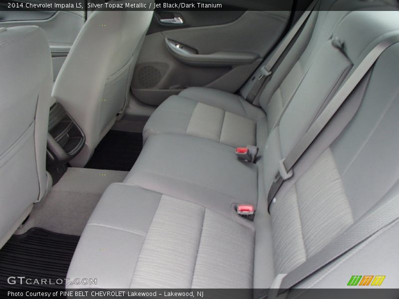 Silver Topaz Metallic / Jet Black/Dark Titanium 2014 Chevrolet Impala LS
