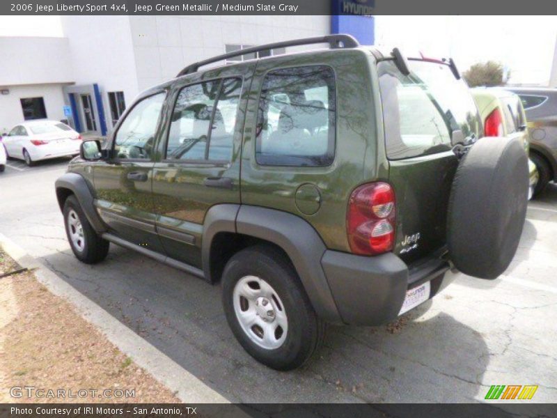 Jeep Green Metallic / Medium Slate Gray 2006 Jeep Liberty Sport 4x4