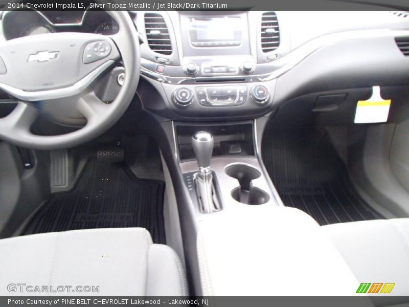 Silver Topaz Metallic / Jet Black/Dark Titanium 2014 Chevrolet Impala LS