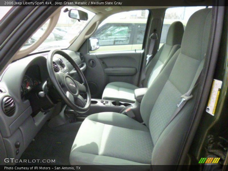 Jeep Green Metallic / Medium Slate Gray 2006 Jeep Liberty Sport 4x4