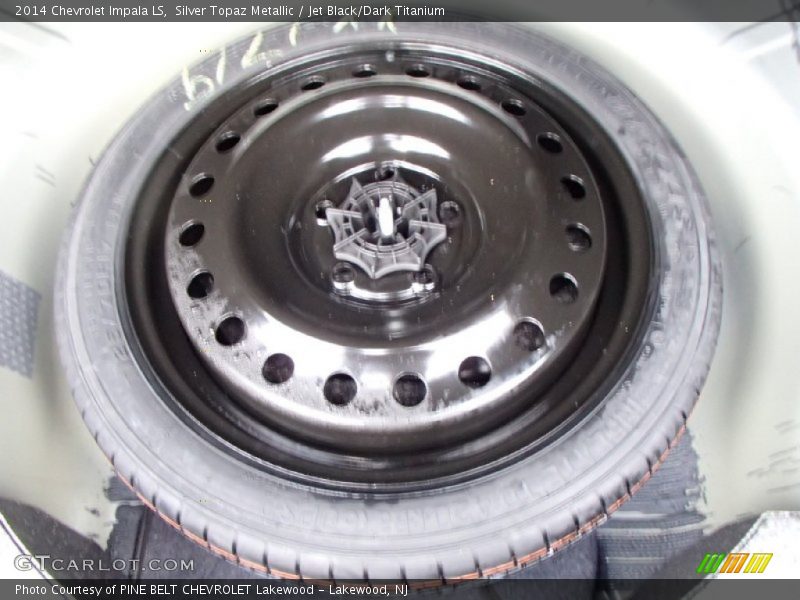 Silver Topaz Metallic / Jet Black/Dark Titanium 2014 Chevrolet Impala LS