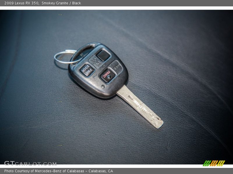 Keys of 2009 RX 350