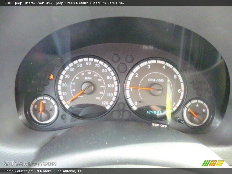 Jeep Green Metallic / Medium Slate Gray 2006 Jeep Liberty Sport 4x4