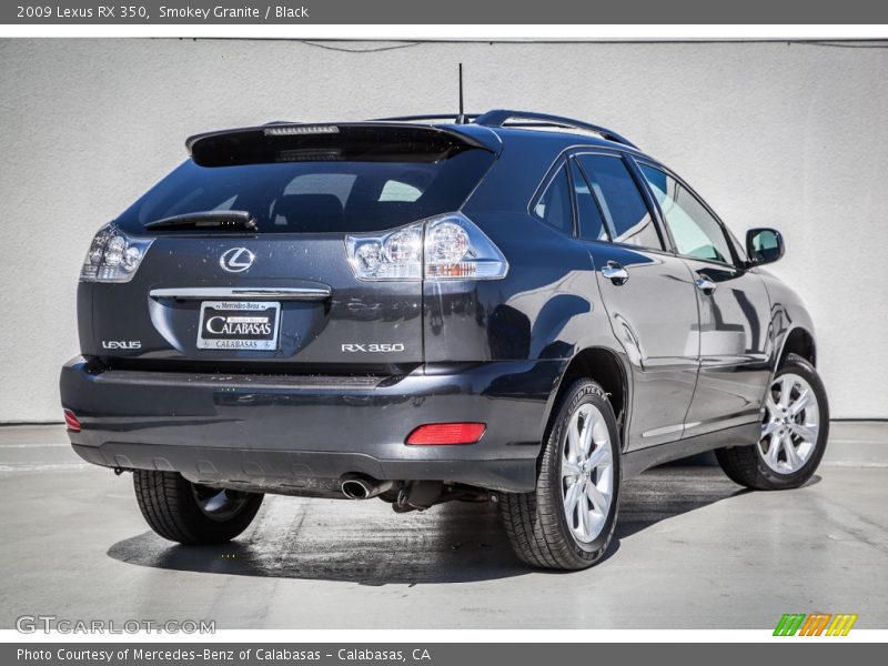 Smokey Granite / Black 2009 Lexus RX 350