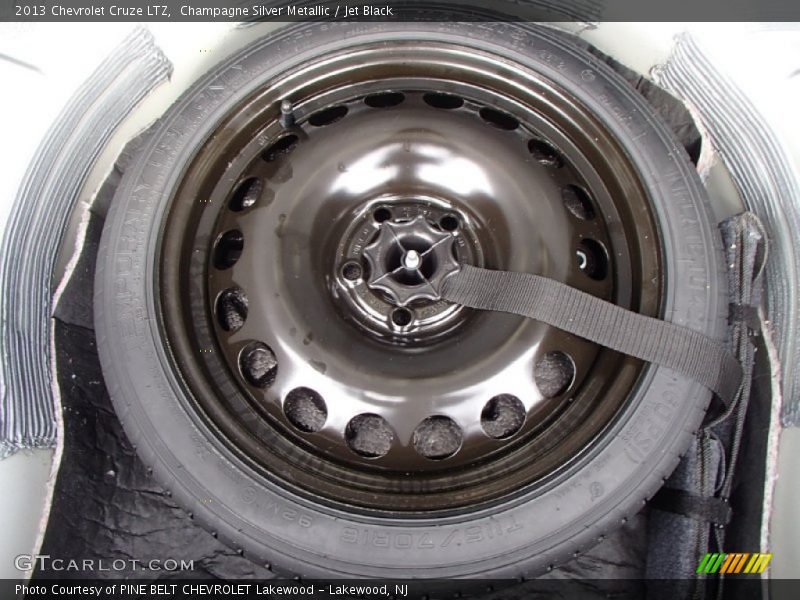 Champagne Silver Metallic / Jet Black 2013 Chevrolet Cruze LTZ