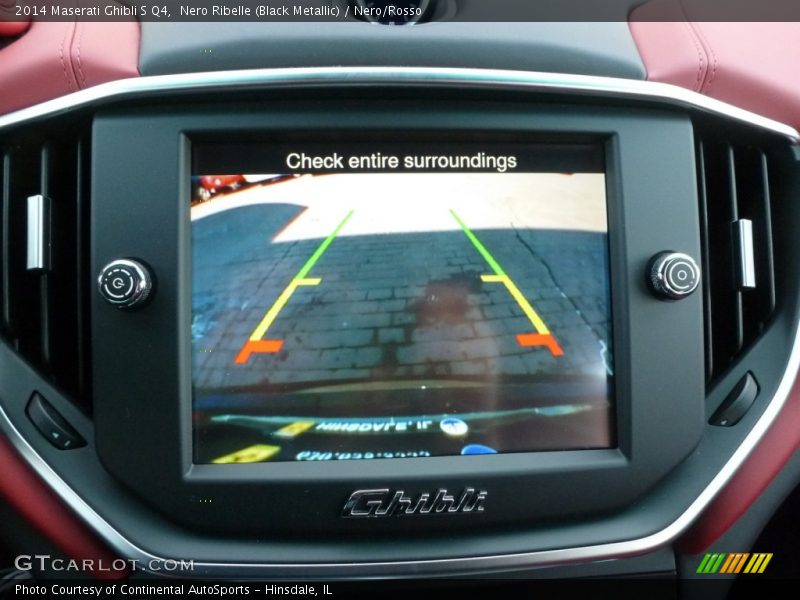 Nero Ribelle (Black Metallic) / Nero/Rosso 2014 Maserati Ghibli S Q4