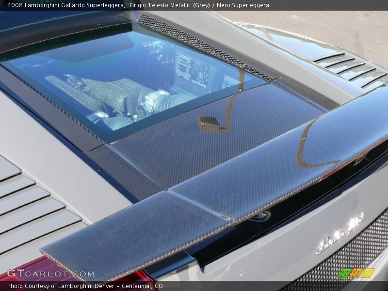 Grigio Telesto Metallic (Grey) / Nero Superleggera 2008 Lamborghini Gallardo Superleggera