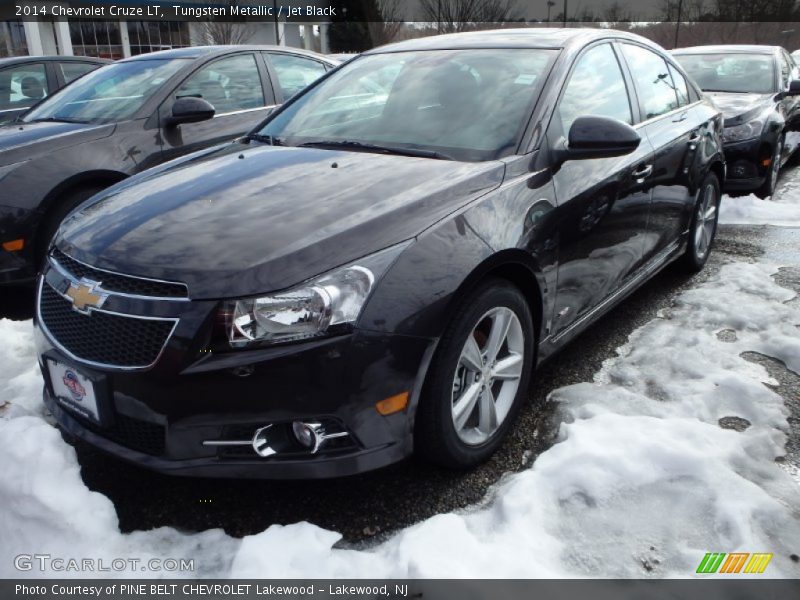 Tungsten Metallic / Jet Black 2014 Chevrolet Cruze LT