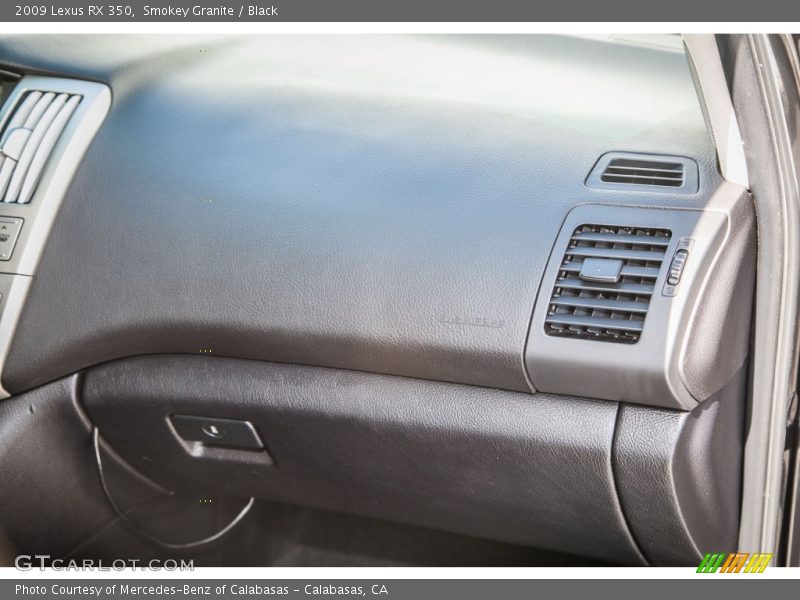 Smokey Granite / Black 2009 Lexus RX 350