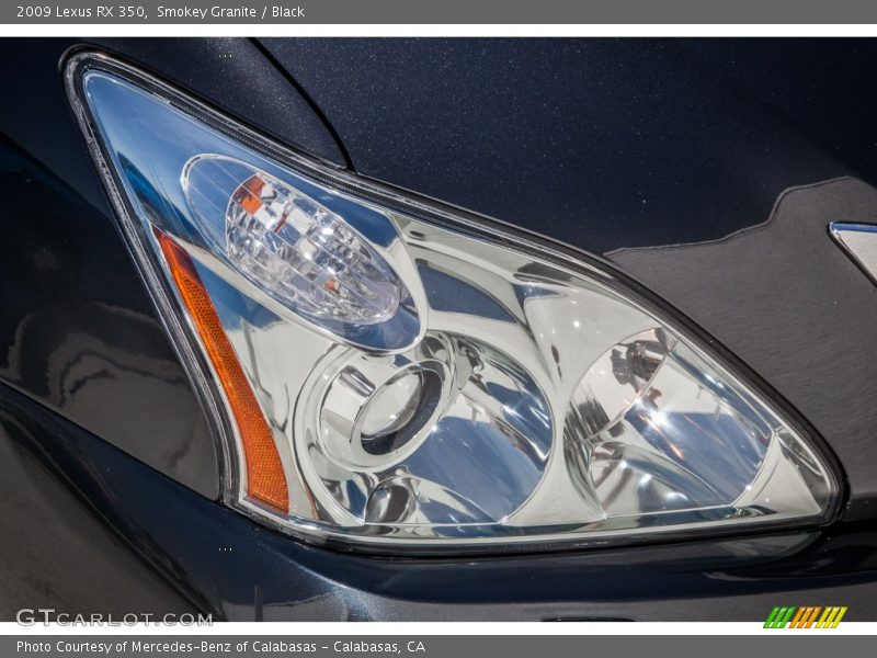 Smokey Granite / Black 2009 Lexus RX 350