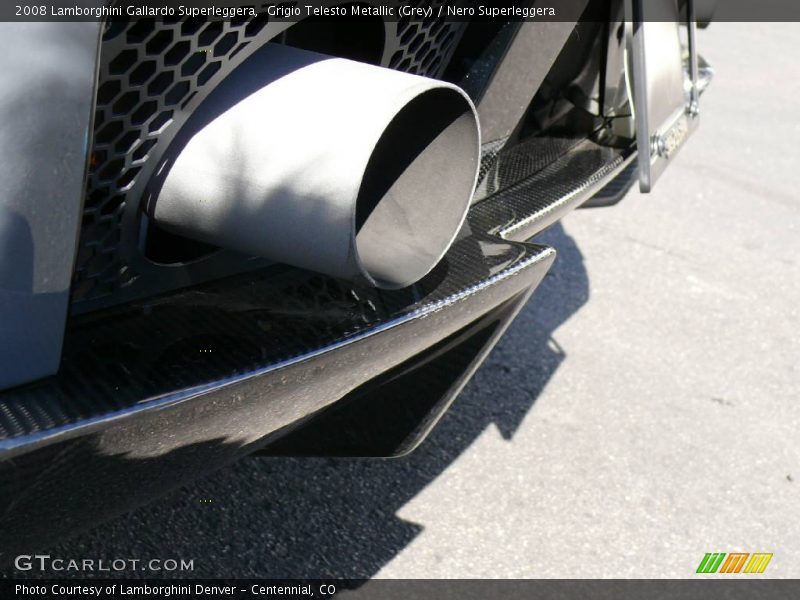 Grigio Telesto Metallic (Grey) / Nero Superleggera 2008 Lamborghini Gallardo Superleggera