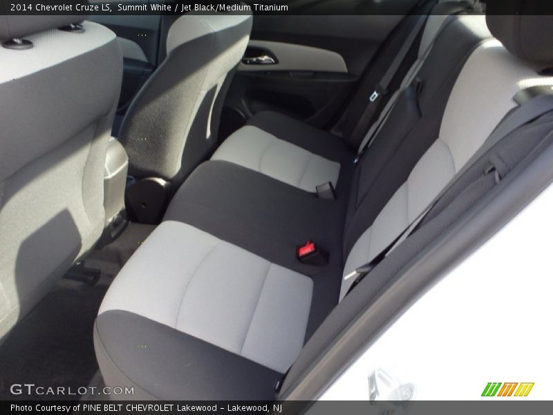 Summit White / Jet Black/Medium Titanium 2014 Chevrolet Cruze LS
