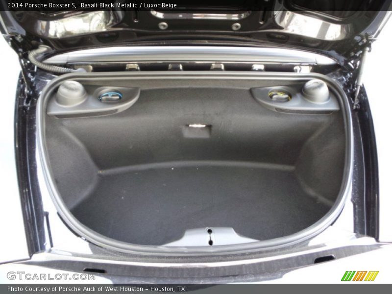  2014 Boxster S Trunk