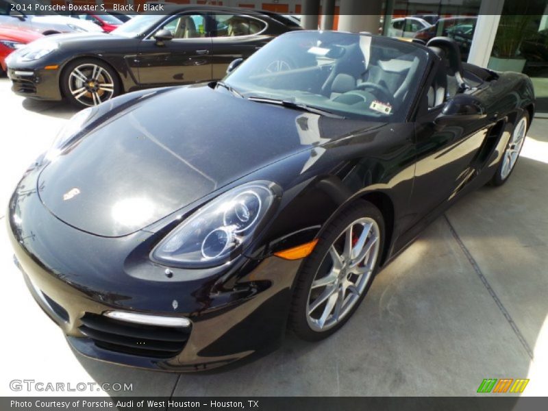 Black / Black 2014 Porsche Boxster S