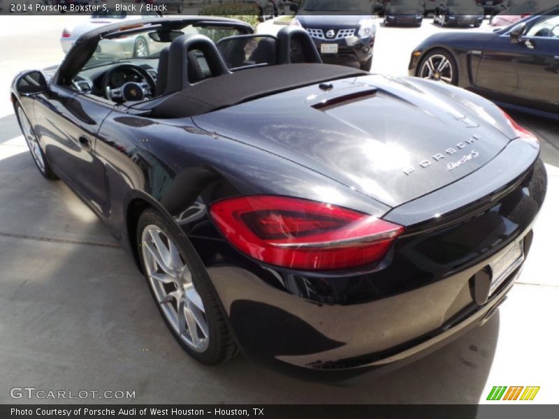 Black / Black 2014 Porsche Boxster S