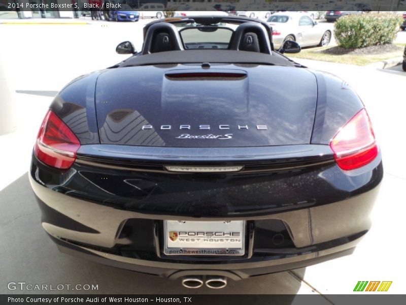 Black / Black 2014 Porsche Boxster S