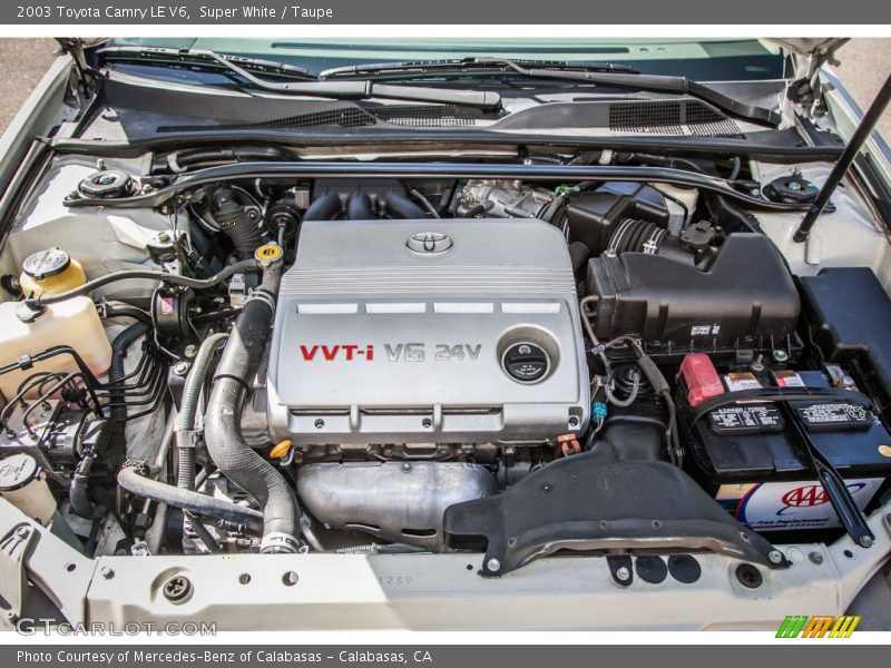  2003 Camry LE V6 Engine - 3.0 Liter DOHC 24-Valve V6