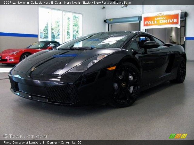 Nero Noctis (Black) / Nero Perseus/Bianco Polar 2007 Lamborghini Gallardo Nera E-Gear