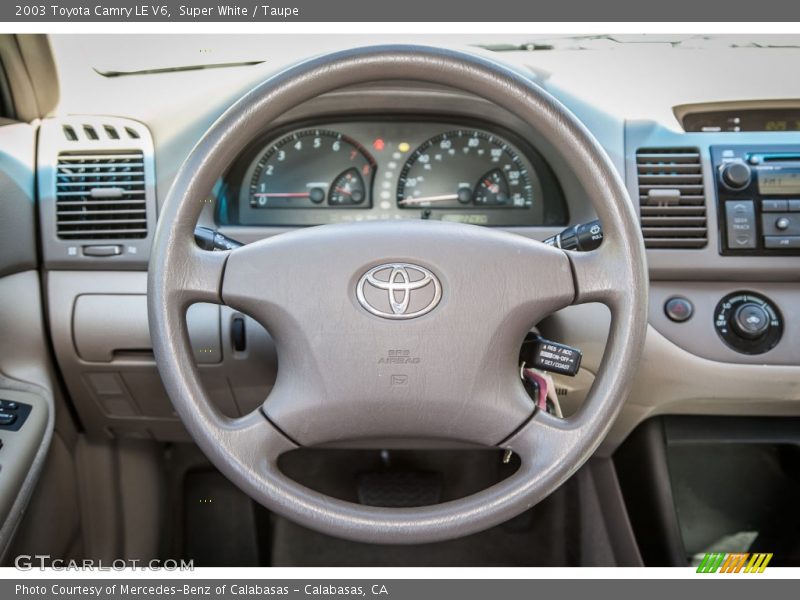  2003 Camry LE V6 Steering Wheel