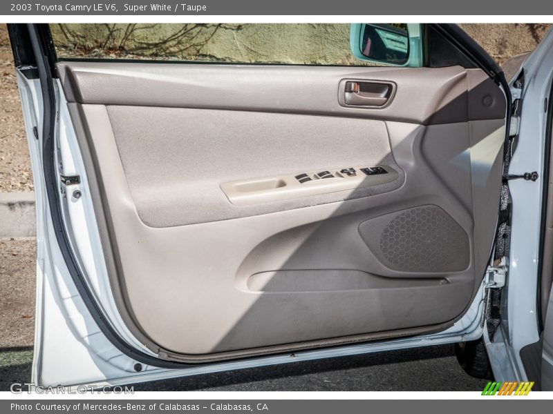 Door Panel of 2003 Camry LE V6