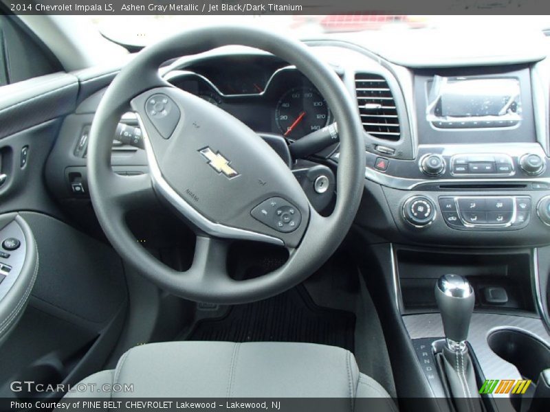 Ashen Gray Metallic / Jet Black/Dark Titanium 2014 Chevrolet Impala LS