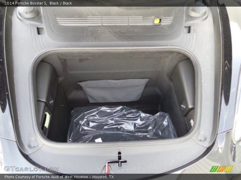  2014 Boxster S Trunk